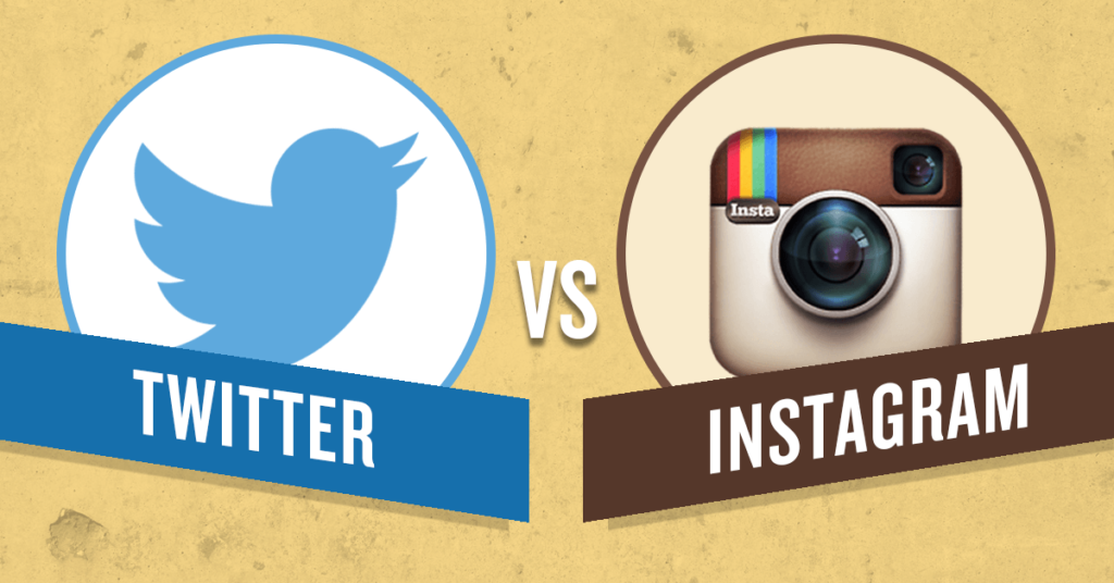 Twitter vs Instagram